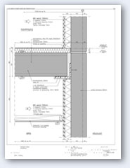 Bouwkundig detail. Voorbeeld